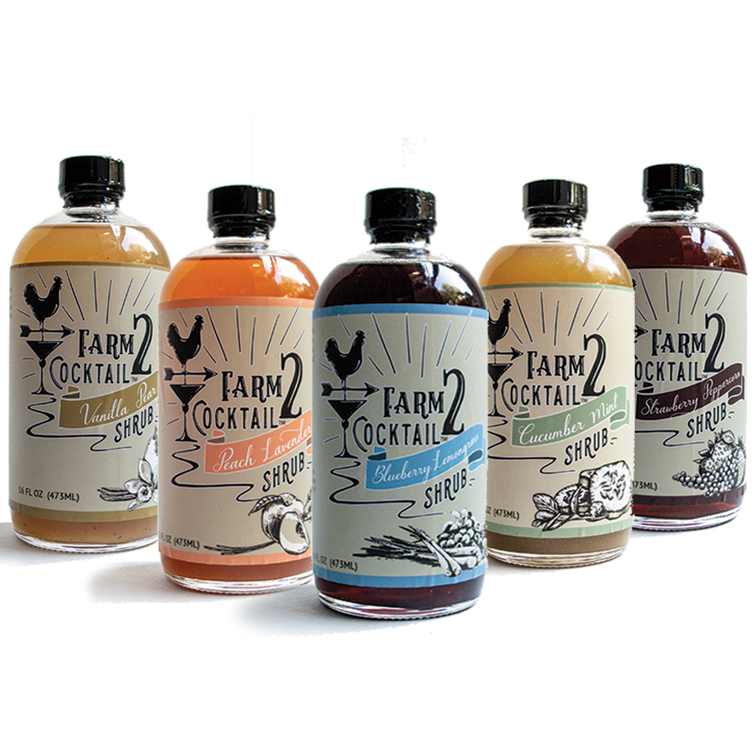 Farm2Cocktail Shrub Mixers