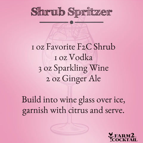 16oz Strawberry Peppercorn Shrub