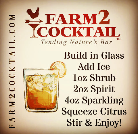 16oz Vanilla Pear Shrub